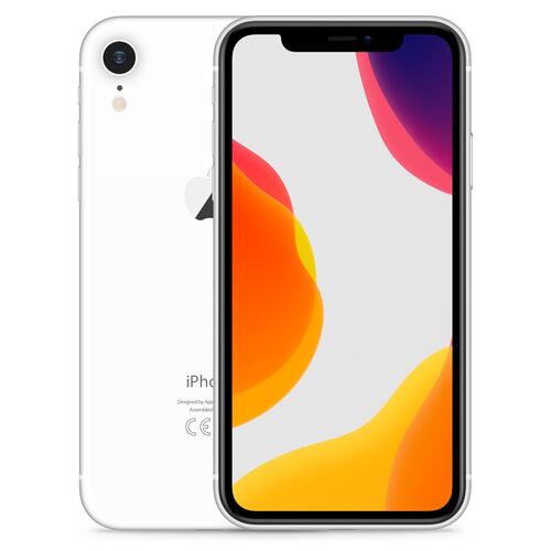 Celular iPhone  XR 64GB (Blanco) Reacondicionado Grado A.