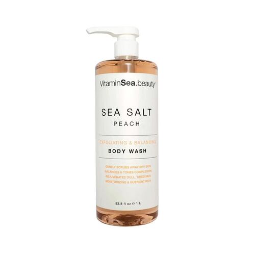 Jabón Líquido Corporal Durazno Vitamin and Sea Beauty 1L