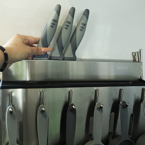 Estante Organizador De Utensilios De Cocina Multifuncional