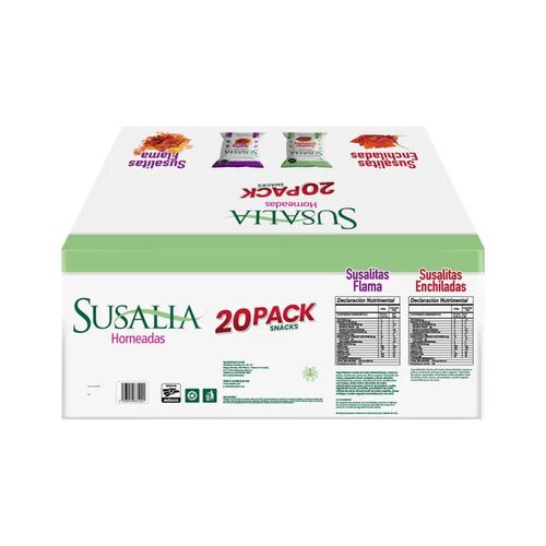 Maiz con Nopal Horneado Susalia 20 de 50g