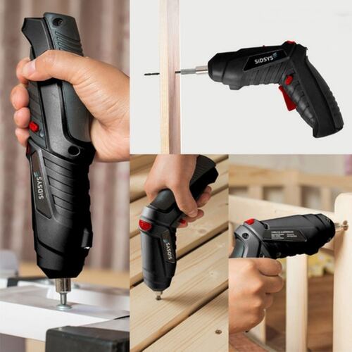 Destornillador Eléctrico Taladro Inalámbrico Kit  47 Pz