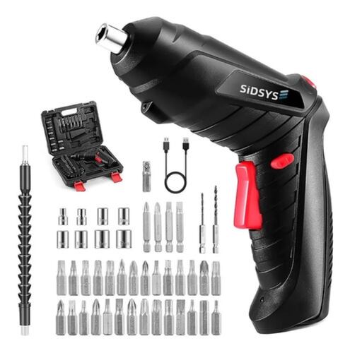 Destornillador Eléctrico Taladro Inalámbrico Kit  47 Pz