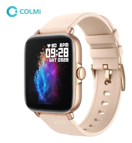 Colmi P28 plus Smartwatch Reloj Inteligente Bluetooth Llamada dorado