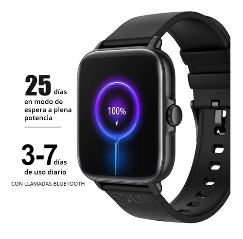 Colmi P28 plus Smartwatch Reloj Inteligente Bluetooth Llamada negro