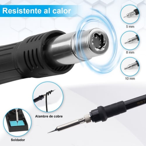 Estacion De Soldadura Goxawee 2 En 1 Cautines Para Soldar