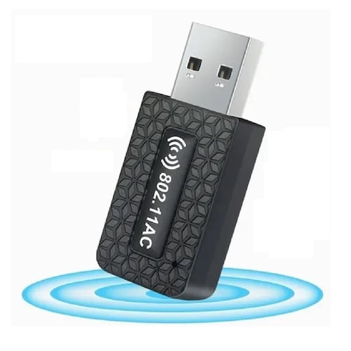 Antena Adaptador Wifi 1300mbps 100m Usb 3.0 De Banda Dual
