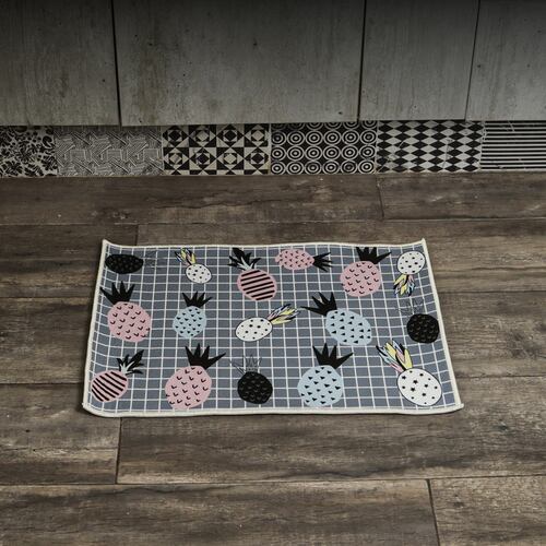 Tapete De Cocina Impermeable Antideslizante 40x60 Cm Piñas