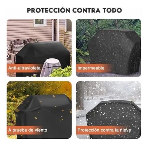 Cubierta Parrilla Asador Protector Exterior Funda Barbacoa.
