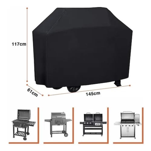 Cubierta Parrilla Asador Protector Exterior Funda Barbacoa.