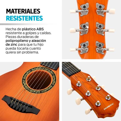 Guitarra Para Niños De 4 A 12 Años Juguete Regalo Redlemon
