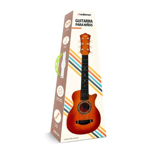 Guitarra Para Niños De 4 A 12 Años Juguete Regalo Redlemon