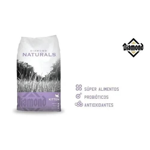 Alimento Gatos Cachorros Kitten Diamond Naturals 2.7kg.