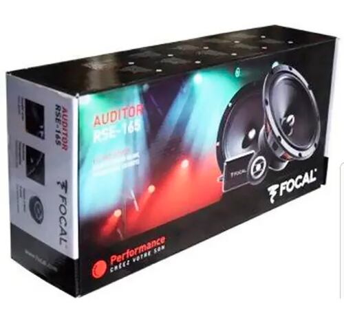 2 Pares De Set De Medios Focal Rse-165 Serie Auditor .