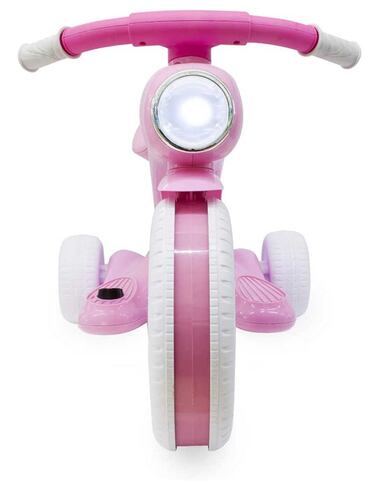 Triciclo Montable Eléctrico Rosa Minnie Mouse de Disney