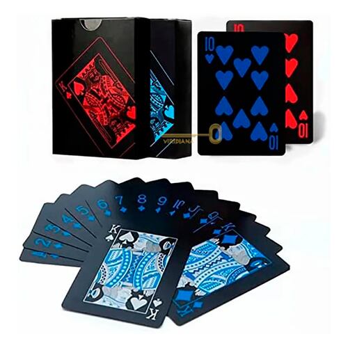 Cartas Baraja Pvc Juego De Naipes A Prueba De Agua.