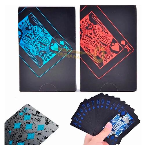 Cartas Baraja Pvc Juego De Naipes A Prueba De Agua.