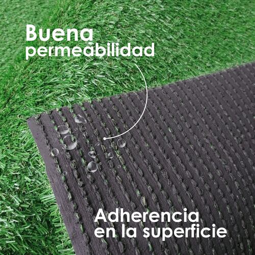 8 M2 Pasto Arificial Tipo Alfombra Para Exteriores 50mm