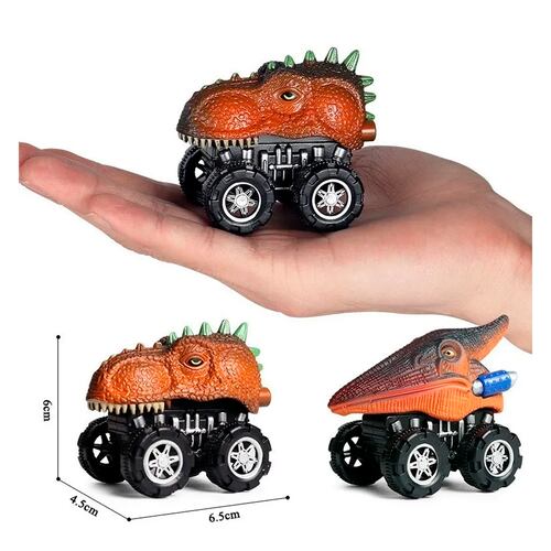8pzs Dinosaurios Coches De Juguete Para Niños, Con T-rex.