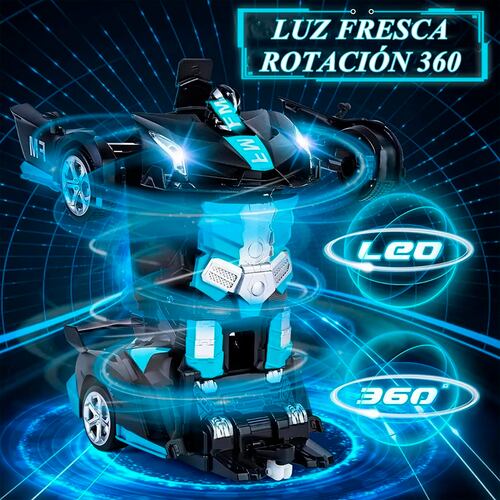 Coche Teledirigido Transformers De Control Remoto Para Niños.