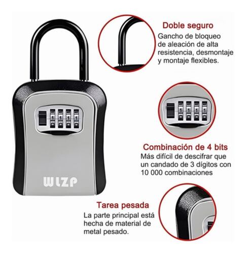 Caja de Seguridad Almacenamiento de Llaves