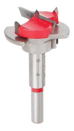 Broca Forstner 35mm Carburo De Tungsteno Con Tope Filo