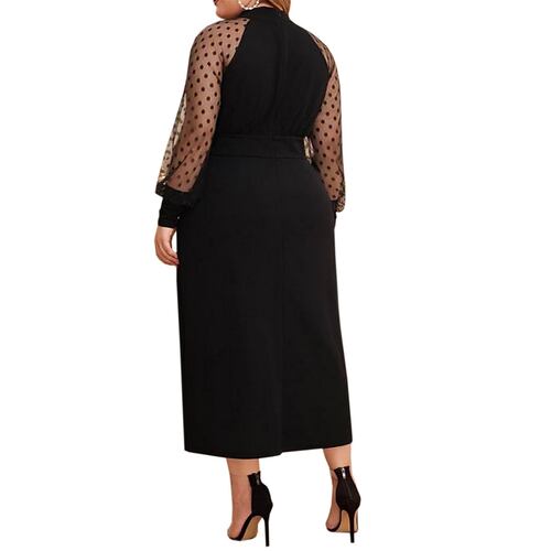 Vestido Elegante Casual Dama Glamour Tallas Extra Plus