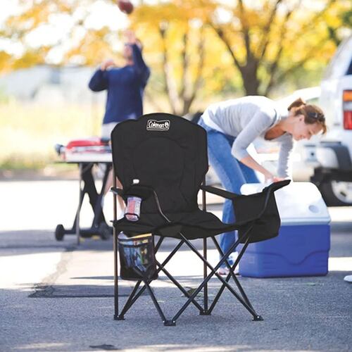 Coleman Silla Plegable Portable Portavaso Bolsillos Camping