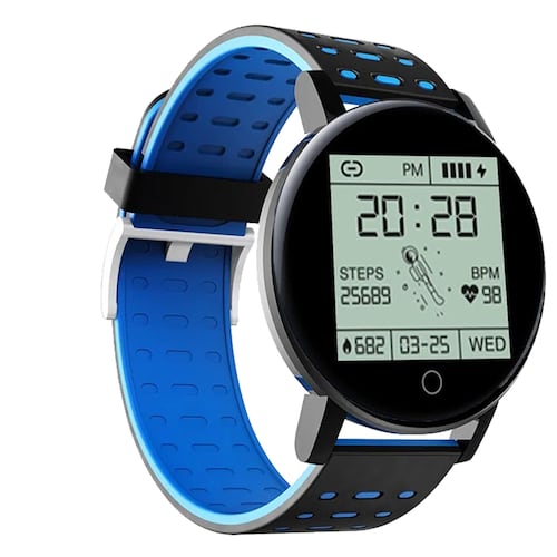 Reloj Inteligente Smartwatch 119 Plus Contra Agua Oximetro.