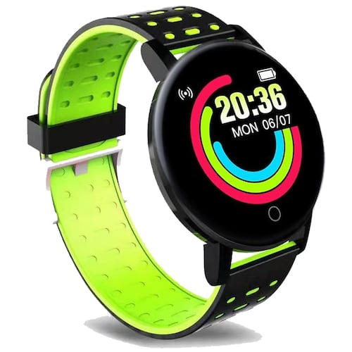 Reloj Inteligente Smartwatch 119 Plus Contra Agua Oximetro.