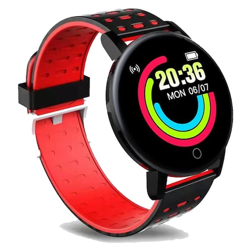 Reloj Inteligente Smartwatch 119 Plus Contra Agua Oximetro.