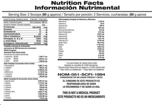 Suplemento alimenticio Malteada Dietética Bajar De Peso de 1750G Sabor Nuez Avellana