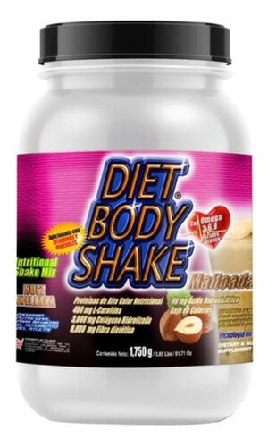 Suplemento alimenticio Malteada Dietética Bajar De Peso de 1750G Sabor Nuez Avellana