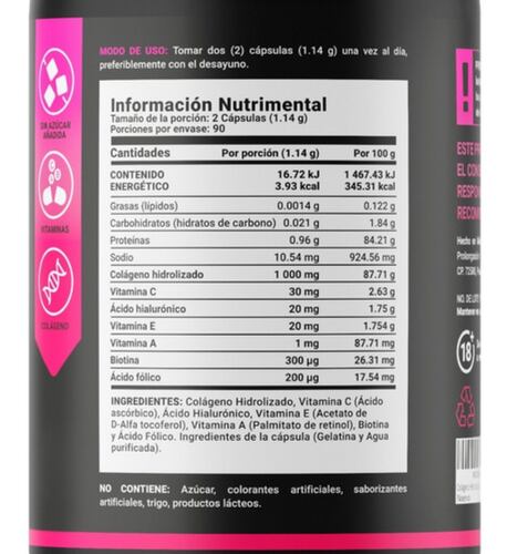 Multivitaminico De Mujer 180 Cápsulas Vitaminas Mujer B Life