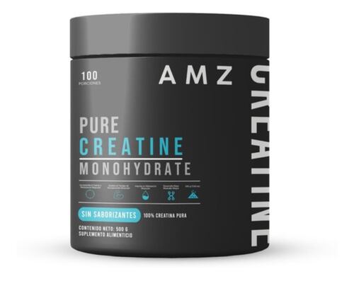 Amz Creapure Creatina Monohidratada Pura 500 Gr 