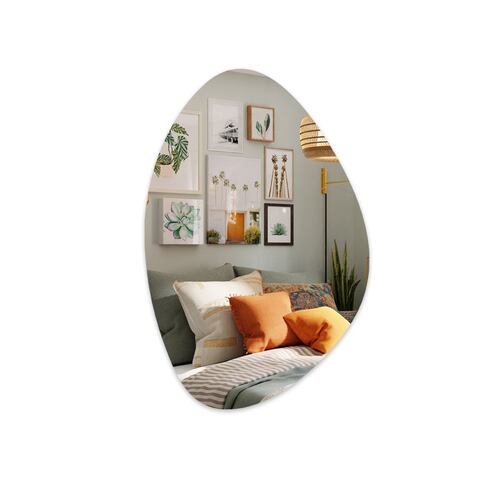 Espejo de iluminación led con apagador táctil (touch) moderno, elegante ideal para baño Casa Renueva, Bangalore