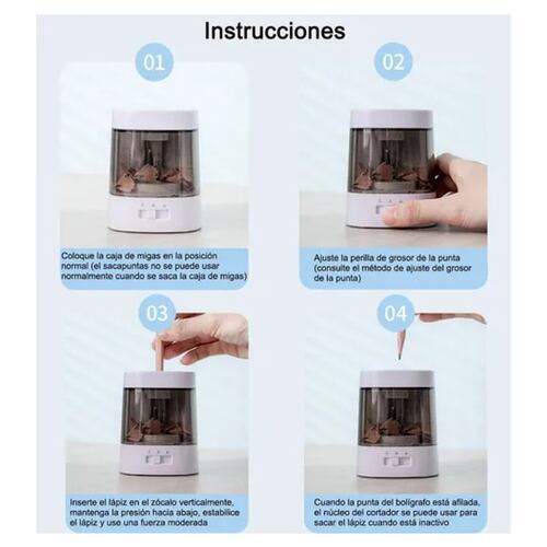 Sacapuntas Electrico, Sacapuntas Automáticos