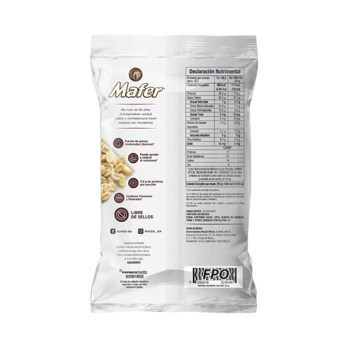 Cacahuate Sin Sal Mafer 790 g