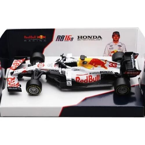 Bburago 2021 Redbull Rb16b #33 Turquía F1 Fórmula Coche 1/43.