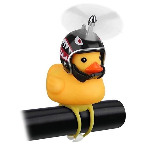 Patito Con Casco Moto Pato Para Auto Choper Bicicleta Lentes.