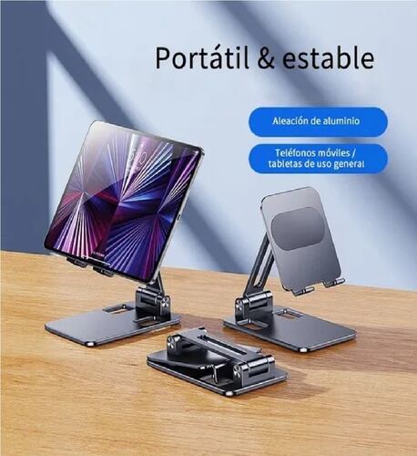 Soporte Ajustable De Aluminio Para Teléfono/tablet/consola