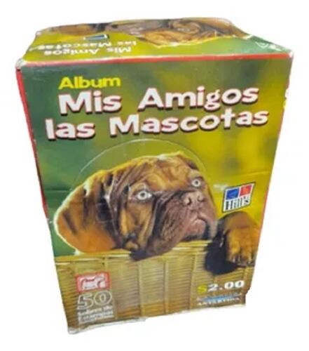 Album + 50 Sobres de Mis amigos las mascotas - Editorial Antartida