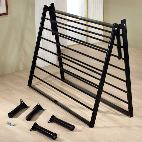 Base P/Cama Matrimonial Plegable Negro 3030 Excelsior