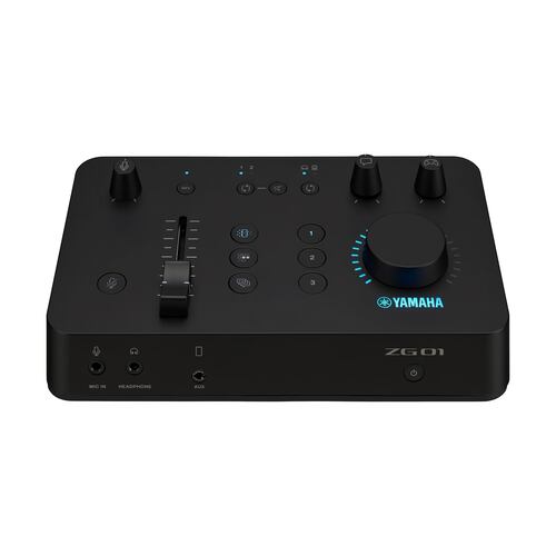 Yamaha Zg01 Mezcladora Para Streaming Gaming Audio Y Video