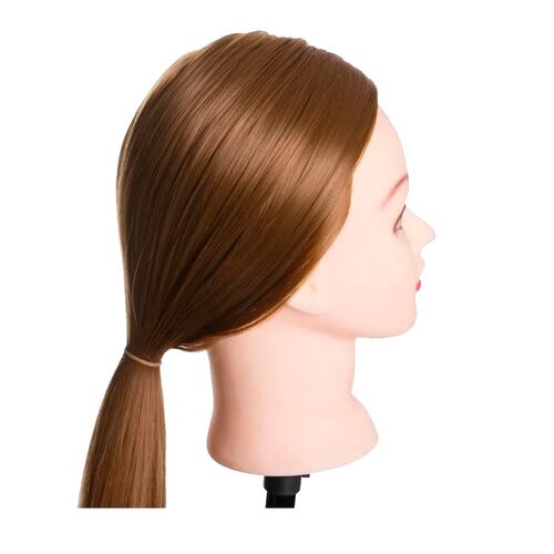 Cabeza De Maniquí De Entrenamiento De Peluquería 24 Pulgadas
