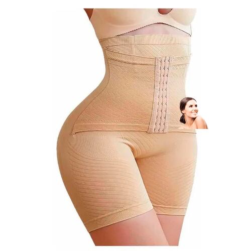 Panty Faja Short Reductora Moldeadora Doble Compresión G 114