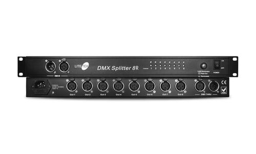 Splitter Lite Tek Dmx Splitter 8r Montable En Rack