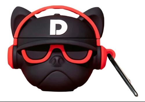 Funda Case Protector Compatible Con AirPods Pro 2da Generacion diseño Perro Dj.
