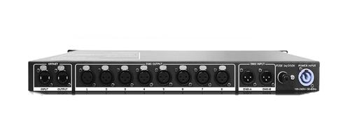 Distribuidor Dmx Lite Tek Nodo Art-net 8 Con 8 Salidas 