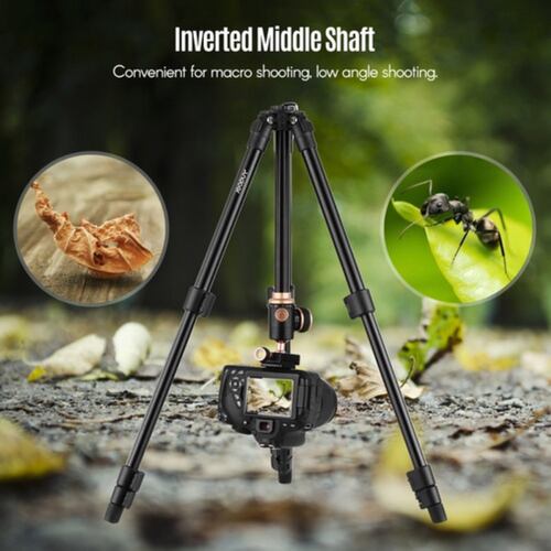 Trípode Para Cámaras 126cm 8kg Ajustable Universal