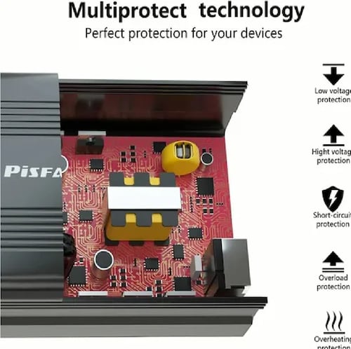 Inversor De Alta Potencia Para Coche 150 W, Doble Usb